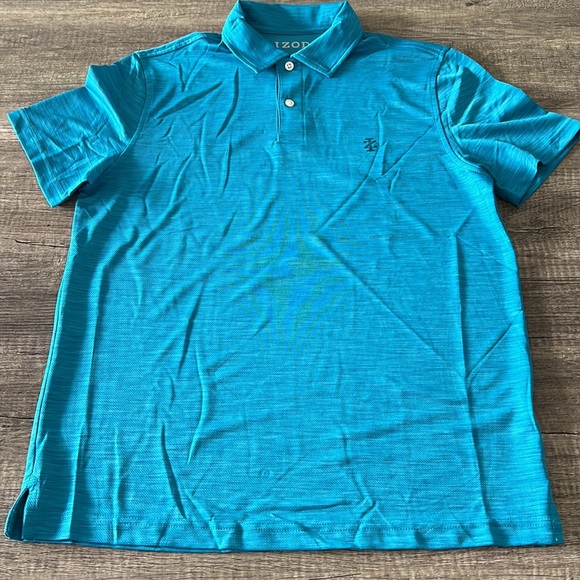 NWOT - Izod Men’s Ocean Depths Golf Polo - Size Small - Picture 3 of 3